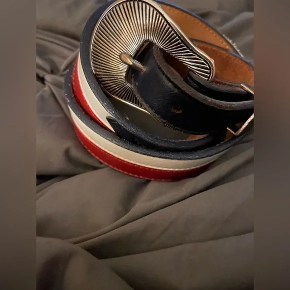 Nocona Texas Flag Belt Size 30​​​​​​​​​​​​​​​​​​​​​ - Picture 2 of 7